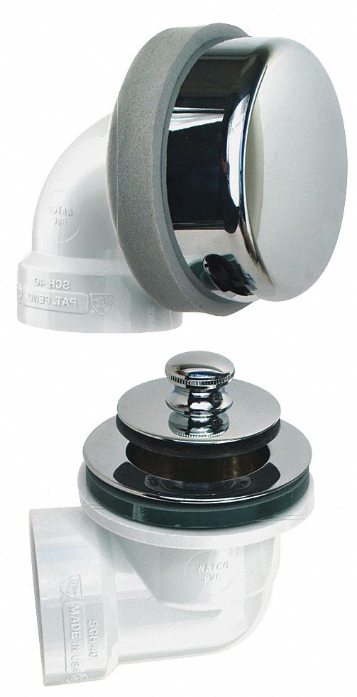 Shower Drain 16 in Body H No Grid