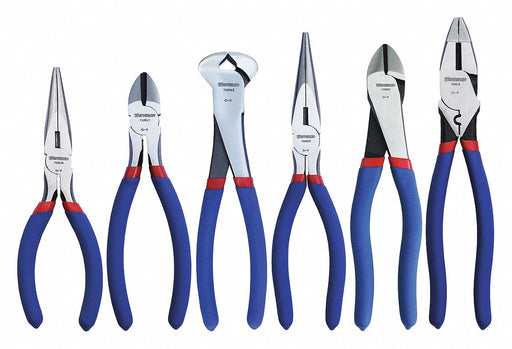 Plier Set Dipped 6 Pcs