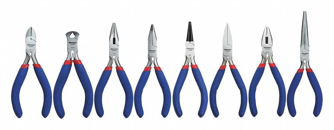 Plier Set Dipped 8 Pcs