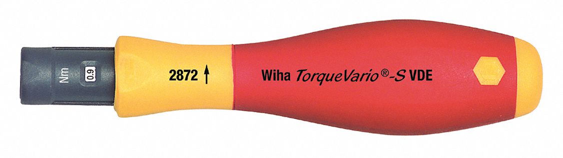 Adj Trq Scrdrvr 6 mm 5 to 17 in-lb