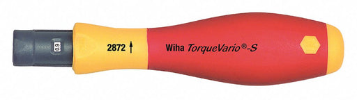Adj Trq Scrdrvr 6 mm 0.8 to 5 Nm