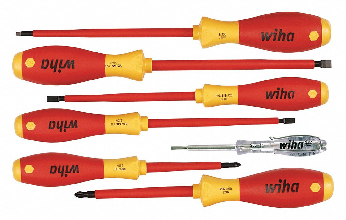 Insulated Screwdriver Set SAE 7 pcs