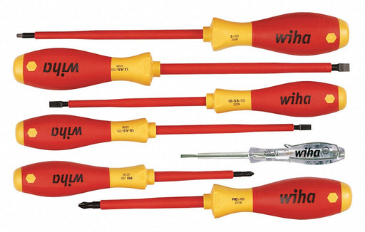 Insulated Screwdriver Set SAE 7 pcs