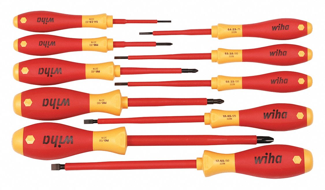 InsulatedScrewdriverSet Metric 10pcs