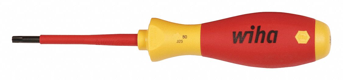 InsulTorxScrewdriver Torx T25 Red Round