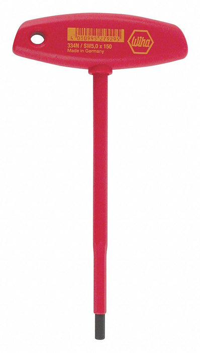 Hex Key T Shape Metric 4 L Handle