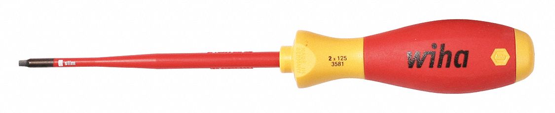 InsulScrewdriver Square #2 Red Round
