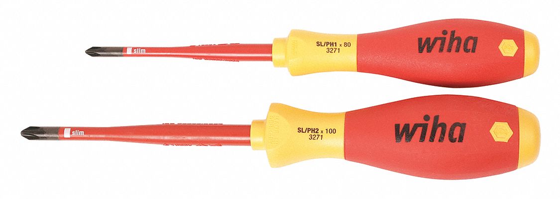 Insulated Screwdriver Set 2 pcs