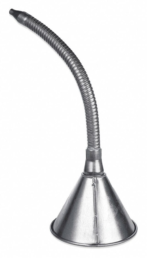 Funnel with Screen and Flexible Spout
