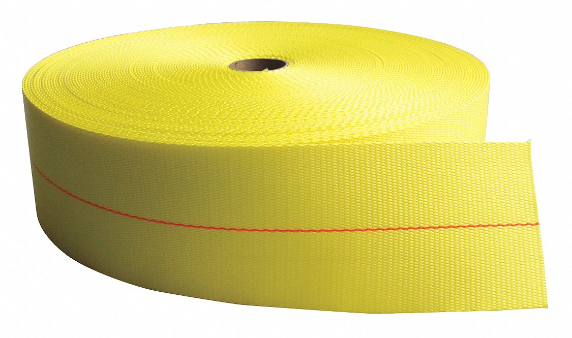 M6965 Webbing Polyester 4 W Yellow