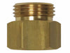 Hose Adapter Brass 3/4 x 3/4 