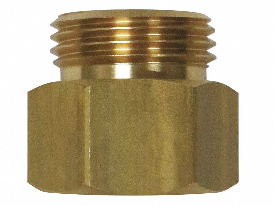 Hose Adapter Brass 3/4 x 3/4 