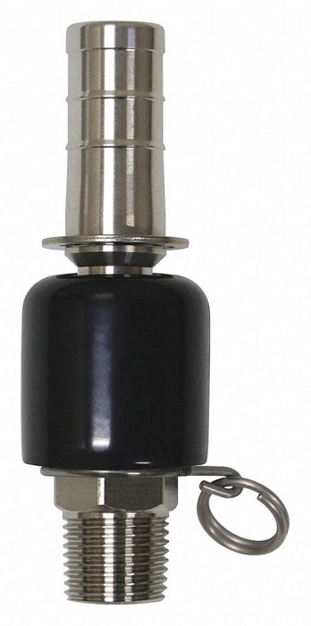Hose Adapter SS 3/4 x 1/2 
