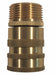 Hose Adapter Brass 3/4 x 3/4 
