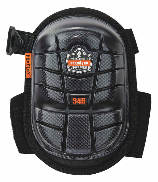Knee Pad UNIV Clip Hook/Loop Black PR