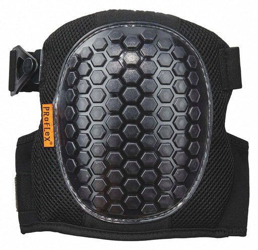 Knee Pad UNIV Clip Hook/Loop Black PR
