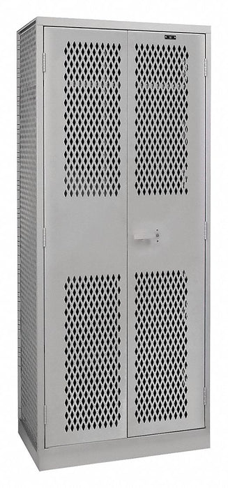 Wardrobe Locker 1opng Dark Gray Assm