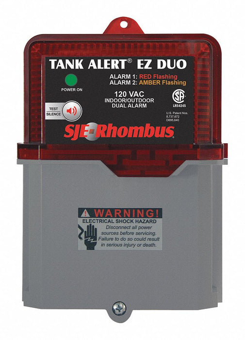 Dual Level Alarm 120VAC 5A 3.8W.82dB