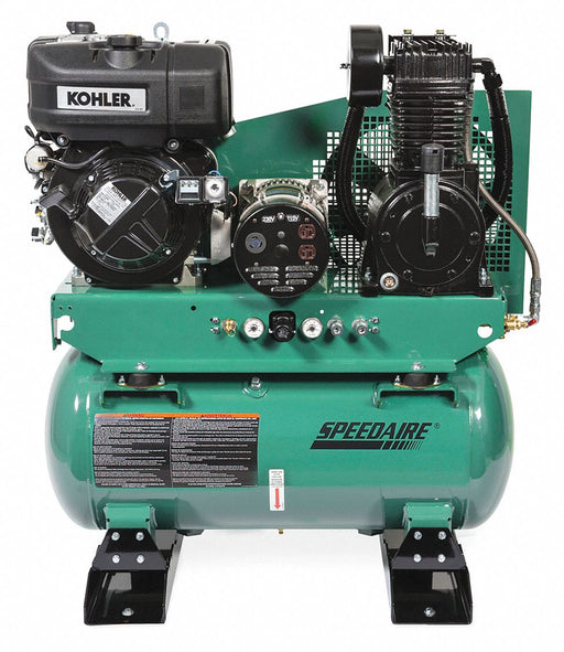 Stationary Air Compr/Generator 2 Stage