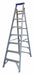 Dual Purpose Ladder 8 ft H Aluminum