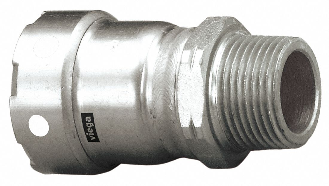 Strt SS Press-fit 1 in MNPT 1 in