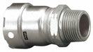 Strt SS Press-fit11/2in MNPT11/2in