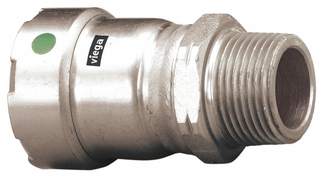 Strt SS Press-fit 1 in MNPT 1 in