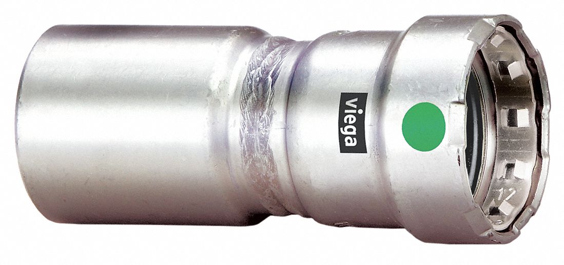 Strt SS FTG 1 in Press-fit 1/2 in