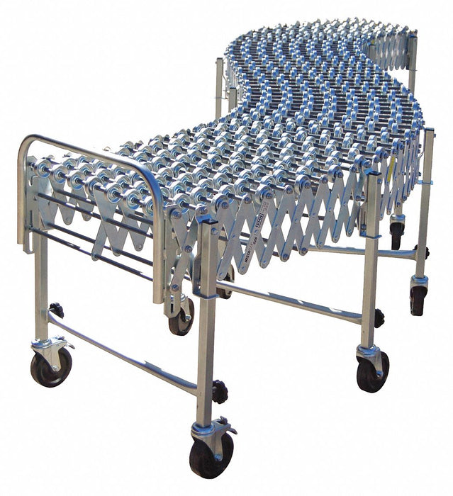 Skate Wheel Conveyor Flex 8 ft 11 Max L
