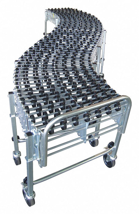 Skate Wheel Conveyor Flexible Polymer