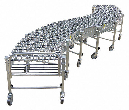 Skate Wheel Conveyor Flex 23 ft 2 Max L