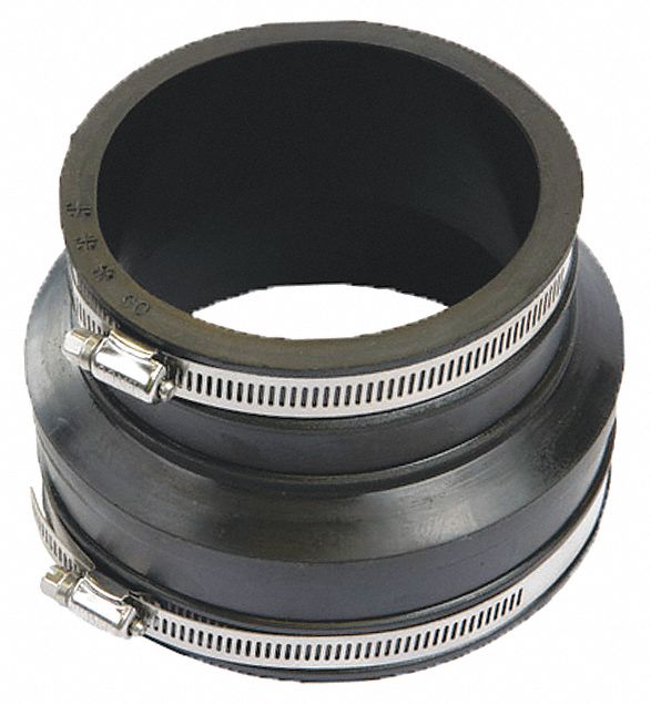 Flexible Pipe Straight PVC 6 in 4 in