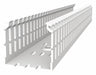 Wiring Duct Wide Slot Wall White 6 ft L