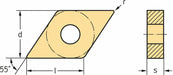 Diamond Turning Insert DNMA Carbide