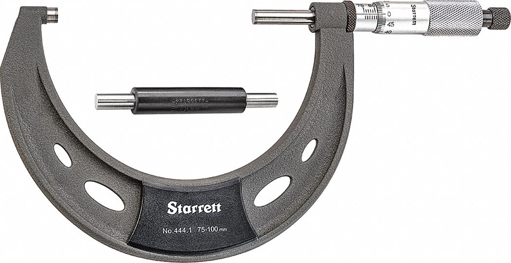 Outside Micrometer 0 to 1 Range Ratchet