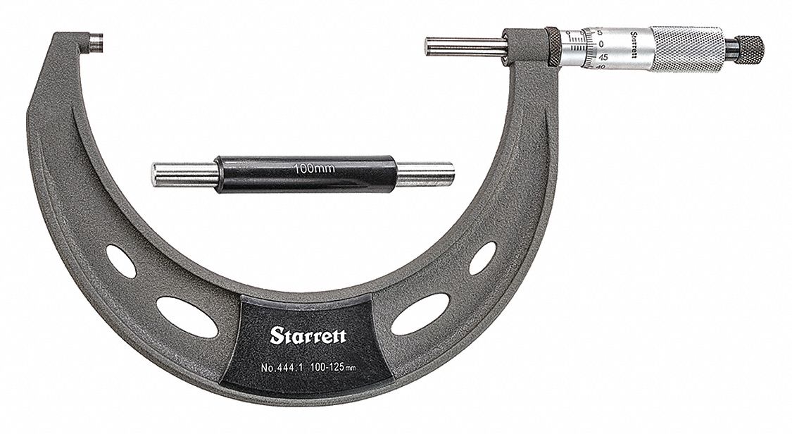 Outside Micrometer 1 to 2 Range Ratchet