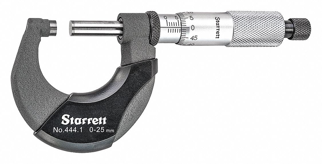 Outside Micrometer 3 to 4 Range Ratchet