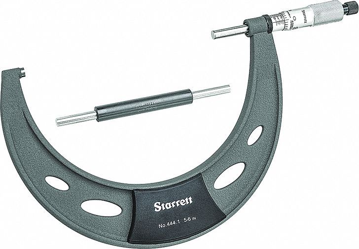 Outside Micrometer 5 to 6 Range Ratchet