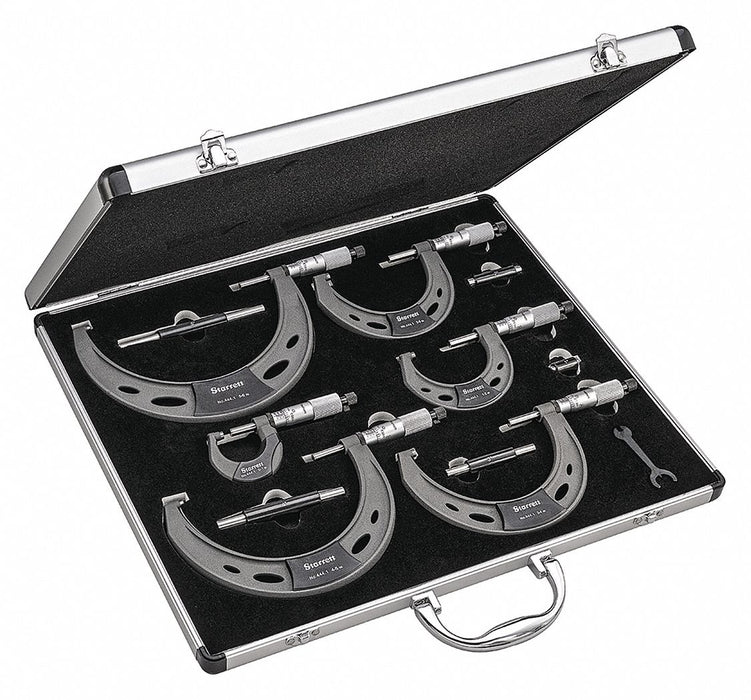 Outside Micrometer Set 0 to 6 Range
