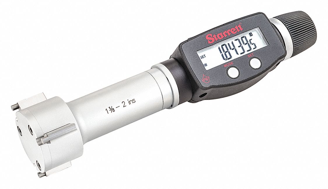 Internal Micrometer 1-3/8 to 2 Range
