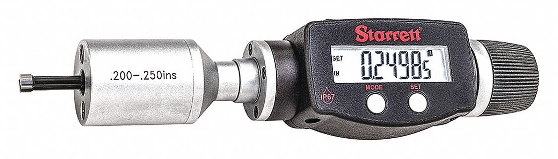 Internal Micrometer 0.200 to 0.250 Range