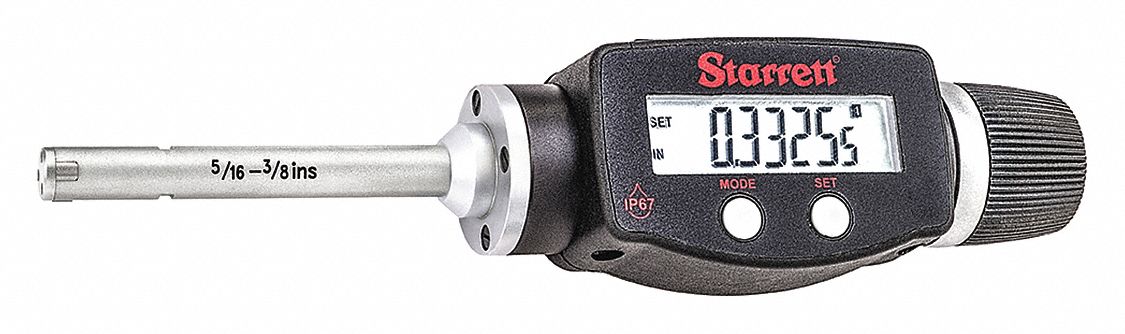 Internal Micrometer 5/16 to 3/8 Range