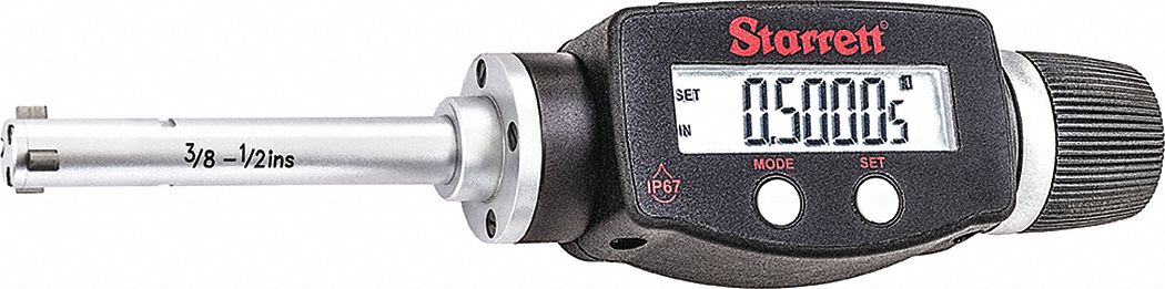 Internal Micrometer 3/8 to 1/2 Range