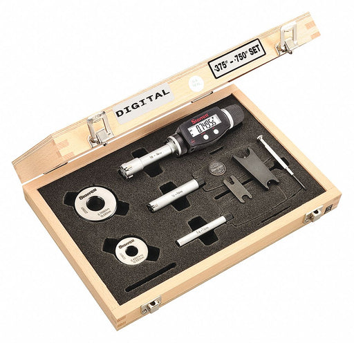 Micrometer Set 0.375 to 0.750 Range