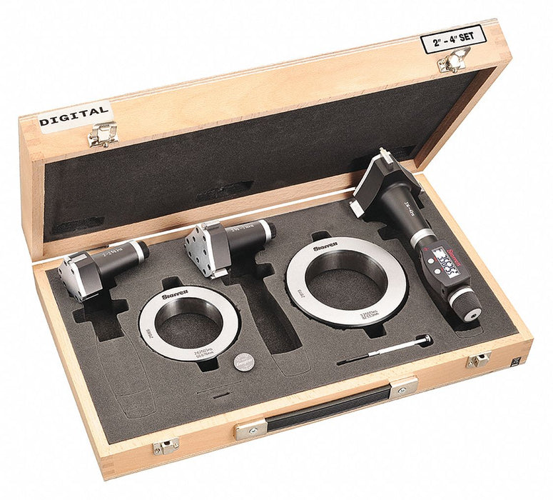Inside Micrometer Set 2 to 4 Range