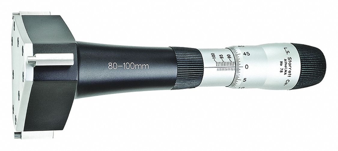 Inside Micrometer 3.937 to 4.921 Range
