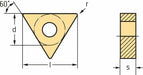 Triangle Turning Insert TNMG Carbide