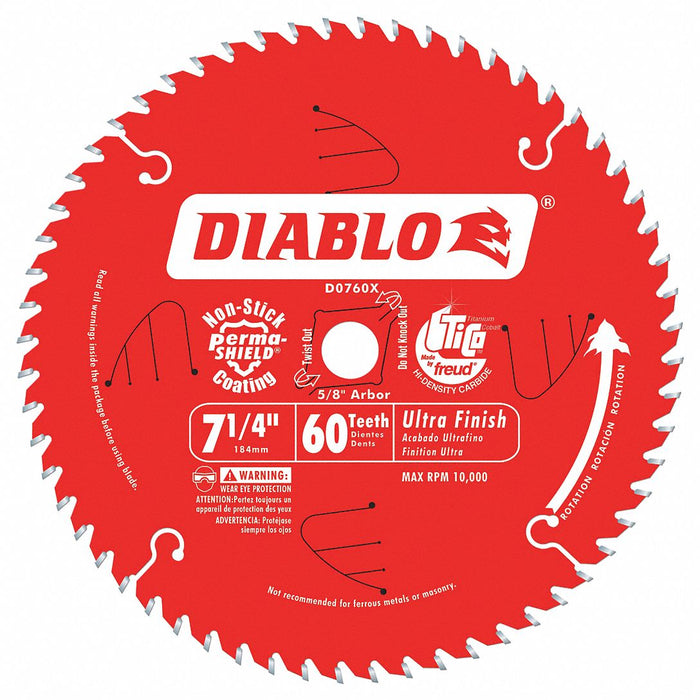 CircularSawBlade Carbide Dia 7.25 