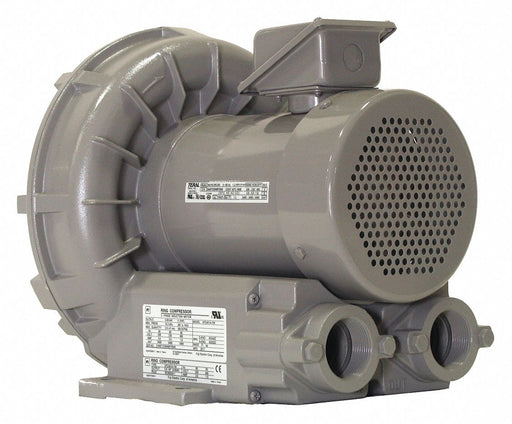 Regenerative Blower 1 25/64 hp 53 in wc