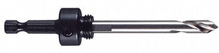 Hole Saw Arbor Steel 1/4 Shank Size